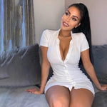 Button Up Play Dress