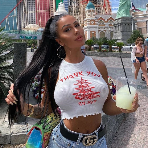 Thank You Enjoy Tops