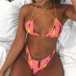 Pink Pineapple Swim Suit