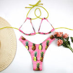 Pink Pineapple Swim Suit