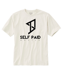 White Self Paid Logo Tee