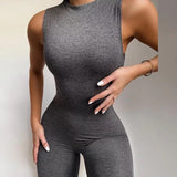 Sleeveless Rompers