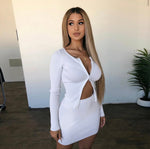 Zip crop top 2 piece (black,white, orange)