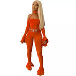 Bell bottom Jumpsuit
