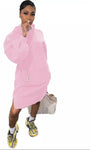 Just Kickin It Hoodie Dress
