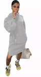Just Kickin It Hoodie Dress