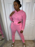 Cozy Corset Hoodie Tracksuit