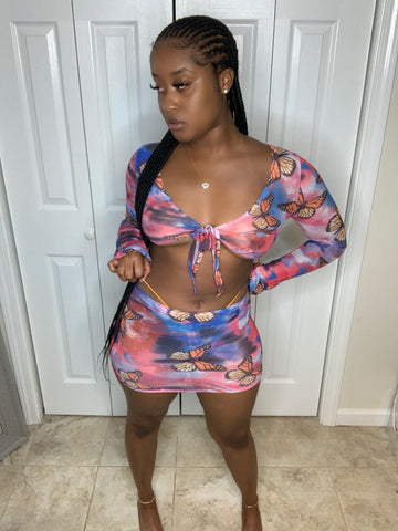 Flutter You Away Butterfly 3pc. Set