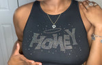 Sweet Like Honey Crop Shirt