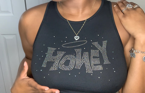 Sweet Like Honey Crop Shirt